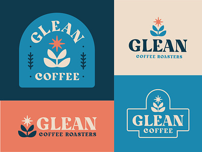 Glean Coffee Branding branding coffee design glean identity lettering logo logotype roasters roastery