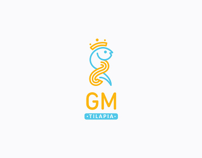 Logo Design GM Tilapia brand design brand identity branding branding design design logo logodesign