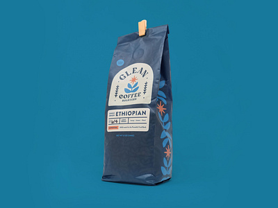 Glean Coffee Roasters - Packaging branding coffee design glean logo packaging roasters vintage