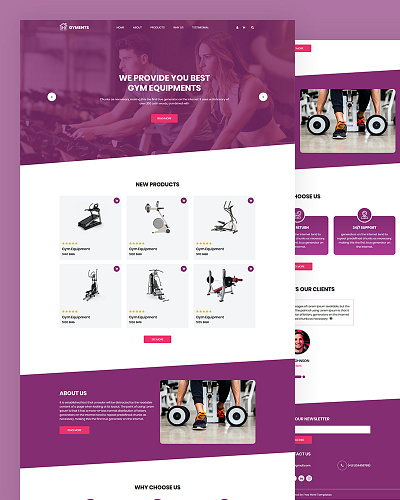 Gyments bootstrap css fitness gym gyments html5 responsive sports template