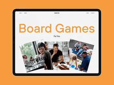 Board Games Website Design board game design design studio ecommerce games graphic design interaction interaction design interface minimalistic products ui ux web web design web layout website