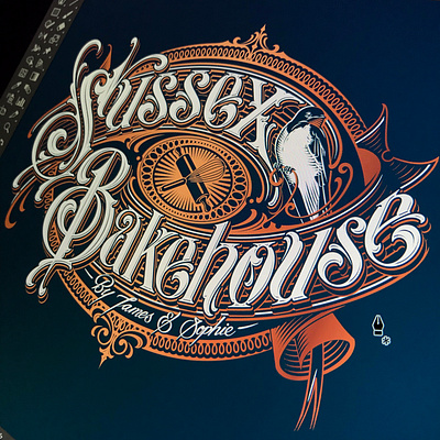 Sussex Bakehouse bakehouse handlettering lettering logotype schmetzer sussex vector