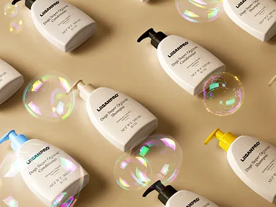 Lilsanpro®- Products branding branding process creative logos design dogs freelance logo natural packaging pets portfolio product shampoo stationery style vector visual identity