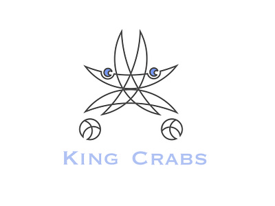 King Crabs animation art branding design flat graphic design illustration illustrator logo vector