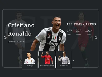 cr7 adobe xd cr7 design ux web web design xd
