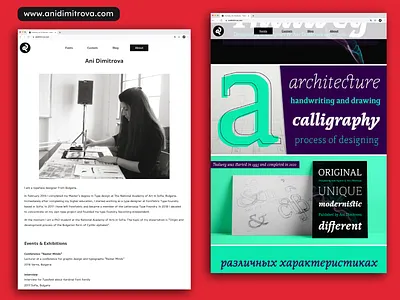 My new website is now online! brand design branding cyrillic display font awesome font design font family free free font graphic graphic designer graphicdesign sans serif typeface typogaphy typographic webdesign webfont website
