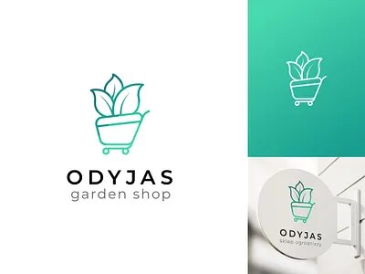 Garden shop logo ai brand design brand identity branding design garden icon logo logo design logo design branding logo design concept logo mark logodesign logotype sign ui ux vector web