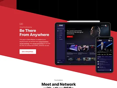 Live Feed Promotion Outtake case study conference events ui