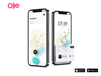 Olie - Full Project In the Description app app design branding design logo mobile mobile app mobile app design mobile design mobile ui productdesign ui ux uxui