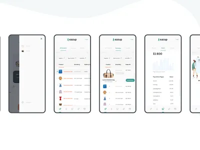 Eazup - Full Poject In The Description app design mobile mobile app mobile app design mobile design mobile ui productdesign ui ux uxui