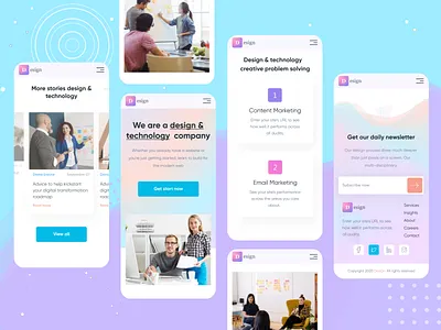 Agency - Design and Technology Agency Responsive Concept! 2k20 agency agency app agency branding agency web conceptual creative design agency kshuvon3 responsive responsive design technology agency tranding typography ui design user experience user interface ux ui web webdesign