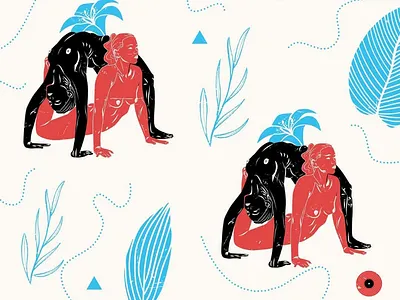 Gemini art book editorial illustration illustrator magazine montreal