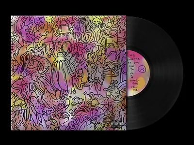 [I beg someone to pay me to do a cover like this one] character colorful concept cover cover art cover design creative dali disc doodle doodling drawing illustration lp nature pattern sdeviano sketch surrealistic