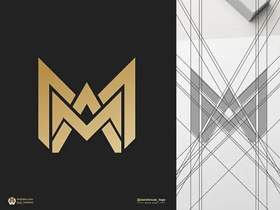 mam monogram logo template a awesome brand identity branding brandmark clothing company design designispiration fitnes font graphicdesigner icon identity illustration initials logo logodesign logotype m