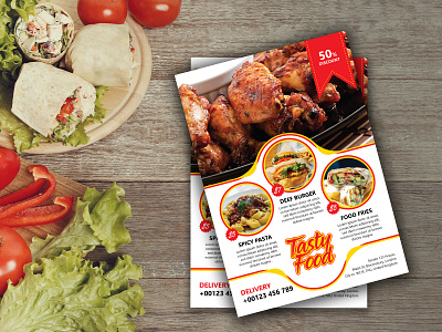 Restaurant food promotion flyer template branding brochure brochure design business flyer business flyer design business flyers corporate flyer flyer flyer design flyer designs food flyer food flyer design print design print designer professional flyer design redesign responsive design restaurant restaurant flyer restaurant logo