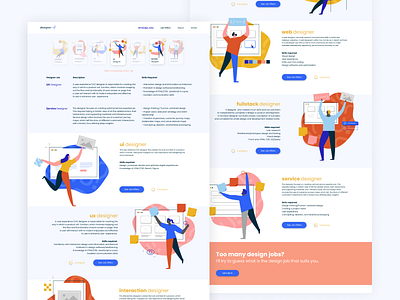 Quiz Designer-U? design design job illustration job search quiz ui ux web web design