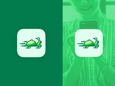 Food App Concept 01 for Food Delivery App android app app icon design app logo brand creative design designergadhvi flat fork graphicdesign graphicdesigner icon identity illustrator ios app logo marketing scooter speed vehicle