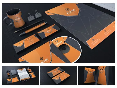 Stationary Branding Identity a4 branding business business letterhead corporate corporate letterhead creative design envelope flyer