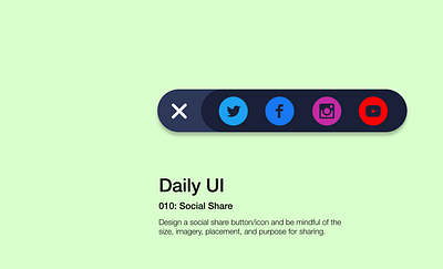 Daily UI - 010 Social share sheet daily 100 challenge daily ui 010 dailyui dailyuichallenge design figma ui uidesign ux uxdesign