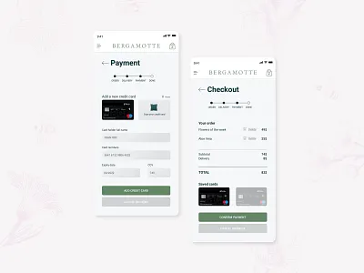 Checkout form - Daily UI 002 checkout form daily ui dailyui dailyui002 dailyuichallenge design digital interfacedesign mobile app design mobile ui ui webdesign