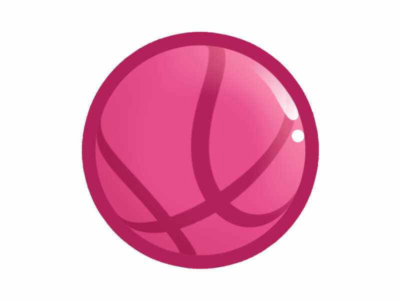 Hello Dribbble animation branding design minimal typography