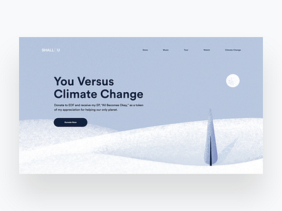 Shallou landing page exploration animation branding clean hero illo illustration landing page minimal shallou typography ui ux web website