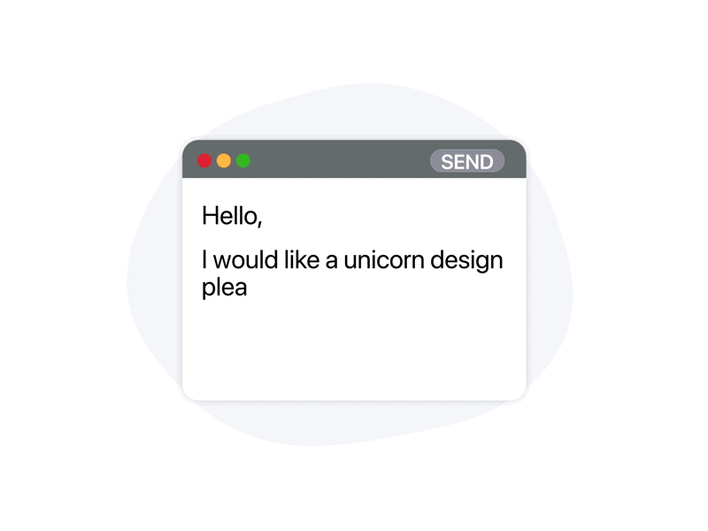 Unicorn Request animatedgif animation freelance designer freelance illustrator illustration mograph motion design motion graphic motiongraphics unicorn