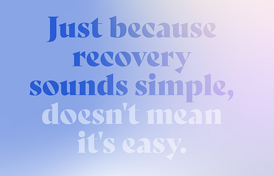 IG therapy branding calm gradient hand lettering handlettering identiy soothing therapy typography