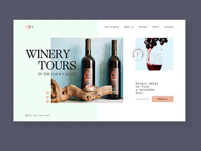 1 concept design design webdesign winery