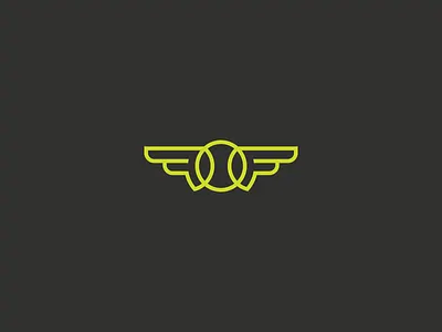 Isner Family Foundation brand identity branding design foundation logomark tennis tennis ball