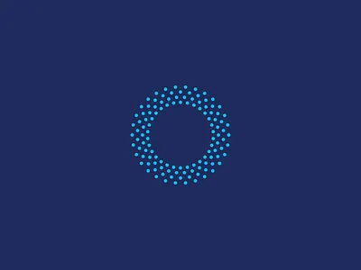 Precision Vascular blue brand identity branding circle design doctor dots health illustration logo logomark specialist vascular vein