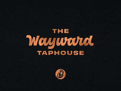 The Wayward Branding handlettering identity lettering logo logotype script