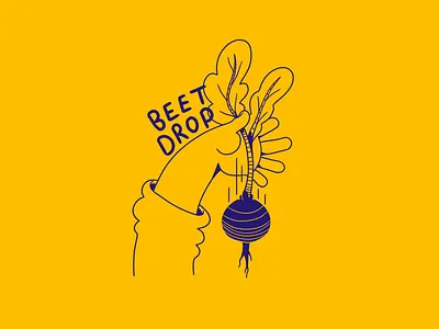 Beet Drop 2d branding branding illustration character design clean face flat flat art flat illustration graphic minimal minimal illustration vector vector art web illustration