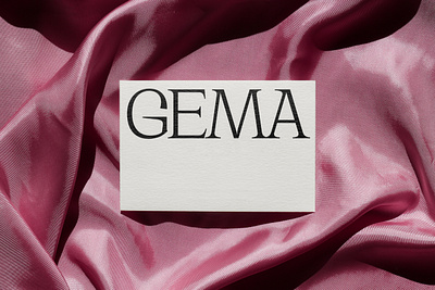 GEMA argentina asis branding card clothes design fashion identity logo mockup print stationery vintage