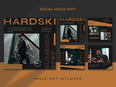 Instagram Post Social Media Pack creative feed flyer instagram post social media square