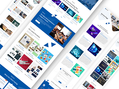 Digital Agency agency agency landing page agency website digital agency project ui design website website design