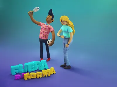 Out of shape 3d art 3d artist 3d character 3d character modeling character modeling cinema 4d octane render