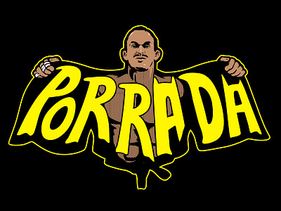 Porrada batman bjj illustration jiu jitsu parody romulo barral