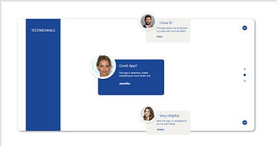 Day-39-Testimonial app design graphic design illustration illustrator minimal ui ux web website