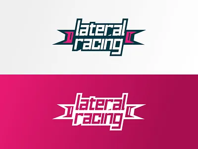 Lateral Racing Logo brand identity branding livery logo logodesign motorsport porsche porsche cup racing racing logo racing team time attack