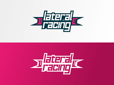 Lateral Racing Logo brand identity branding livery logo logodesign motorsport porsche porsche cup racing racing logo racing team time attack