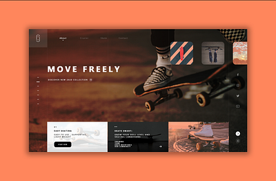 Skate css3 design front end development html5 ui ux web webdesign