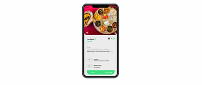 Page 1 Food Ordering App figma ui ux