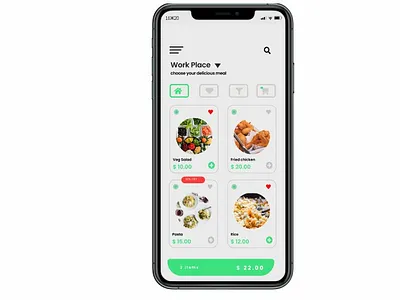 Page 1 Food Ordering App 1