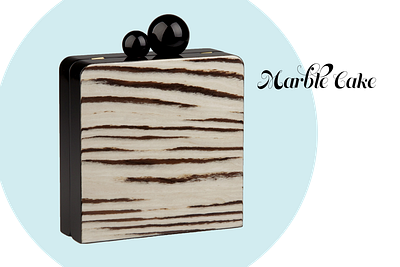 Marble Cake Clutch by Klätch 3d printed adobe illustrator clutch cnc fashion fashion design illustrator product design productdesign