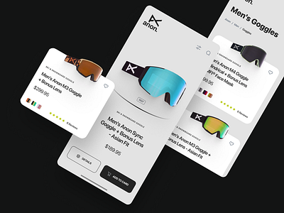 Anon shop app art design flat graphic design minimal typography ui ux