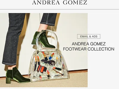 Andrea Gomez Ads ad ad design email email design email marketing fashion fashion design shoes