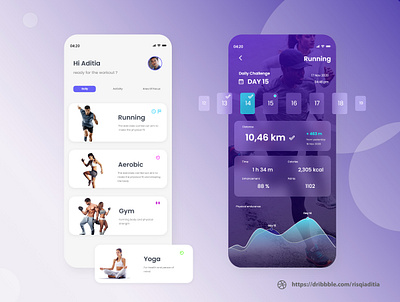 Make a Workout Tracker UI/UX Design app branding dailyuichallenge design mobile app design modern ui ux web web design