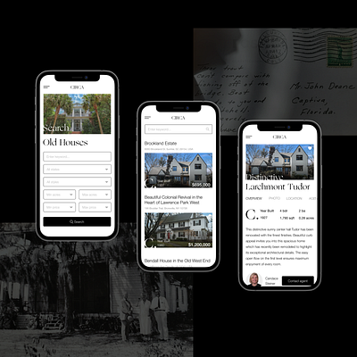 Real estate app figma mobile mobile design ui