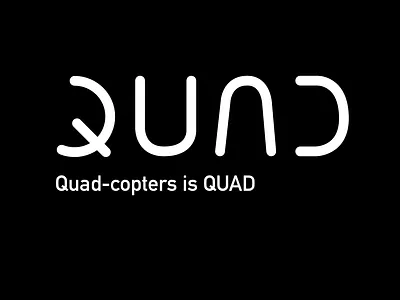 Q #2 Logo flat logo minimal typography vector